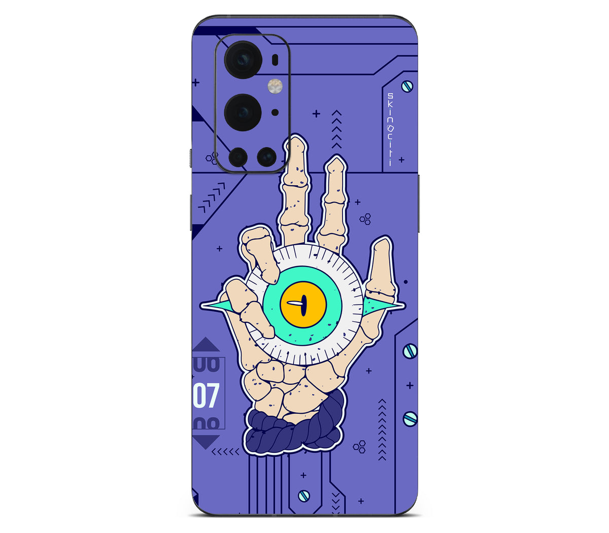 OnePlus 9 Pro skin, Hypnotic, back skin