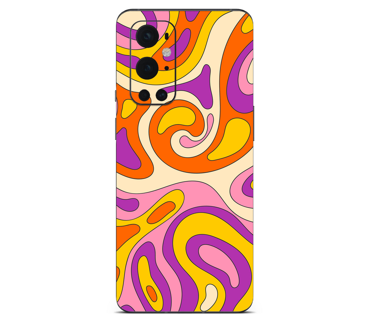 OnePlus 9 Pro skin, Psycho Vortex, back skin