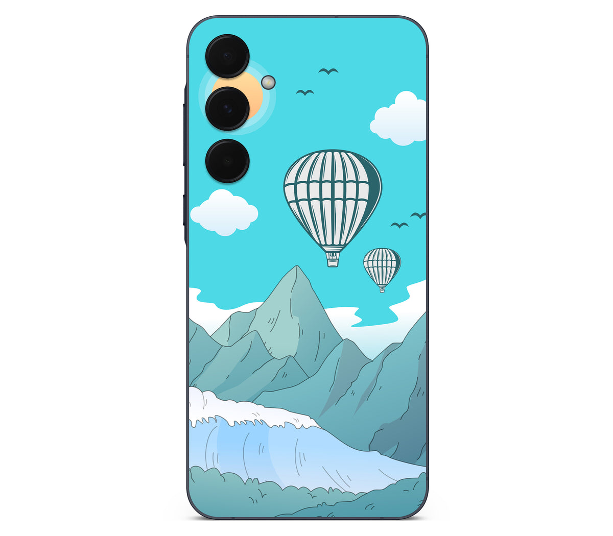 Galaxy A35 skin, Altitude Error, back skin