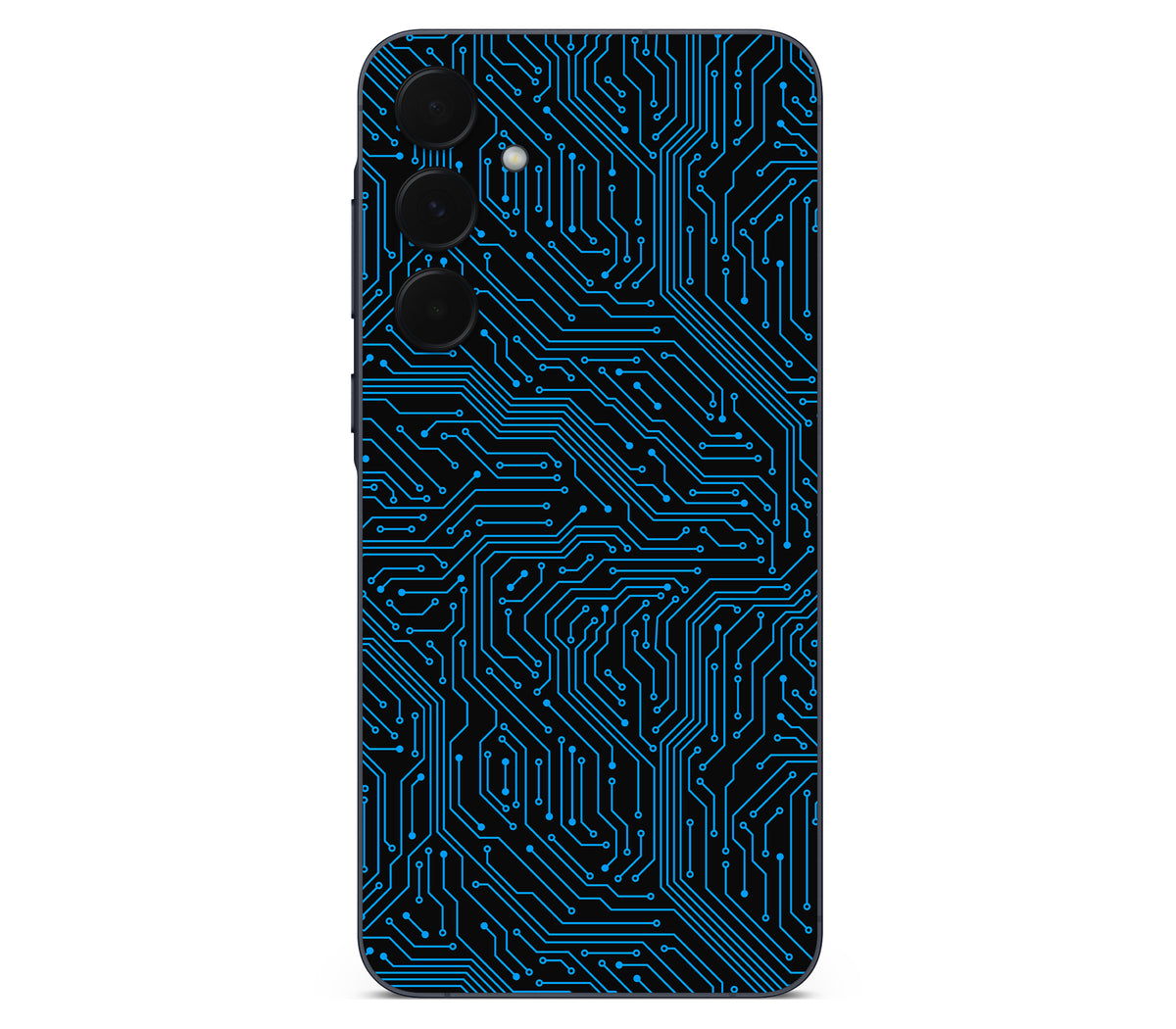 Galaxy A35 skin, Eternal Blue, back skin