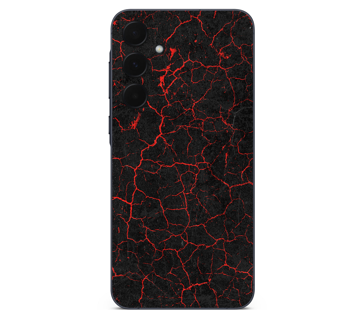 Galaxy A36 skin, Hellcrack, back skin