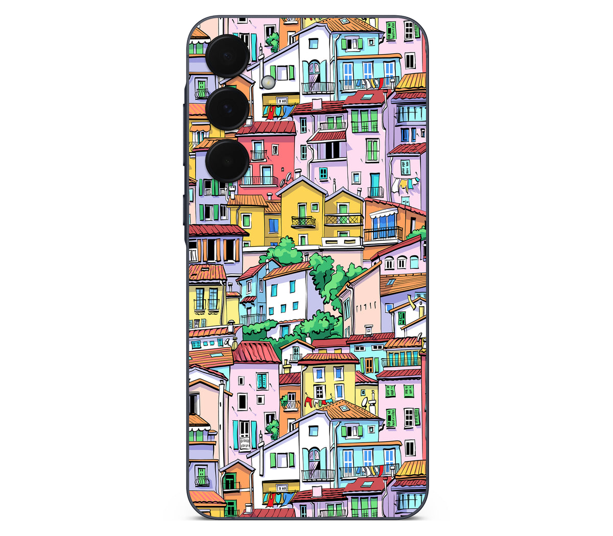 Galaxy A35 skin, Menton Mosaic, back skin