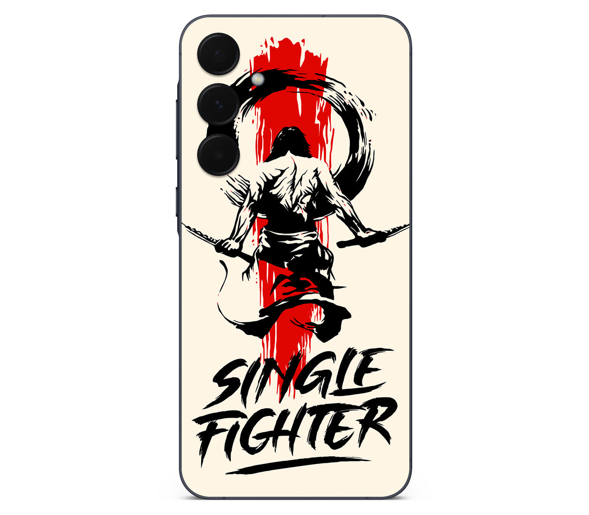 Galaxy A35 skin, Samurai, back skin