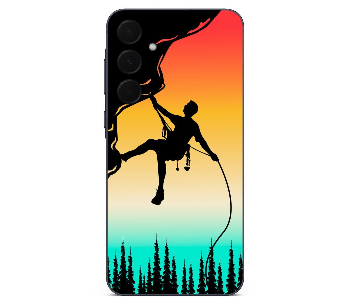 Galaxy A35 skin, Skybound, back skin