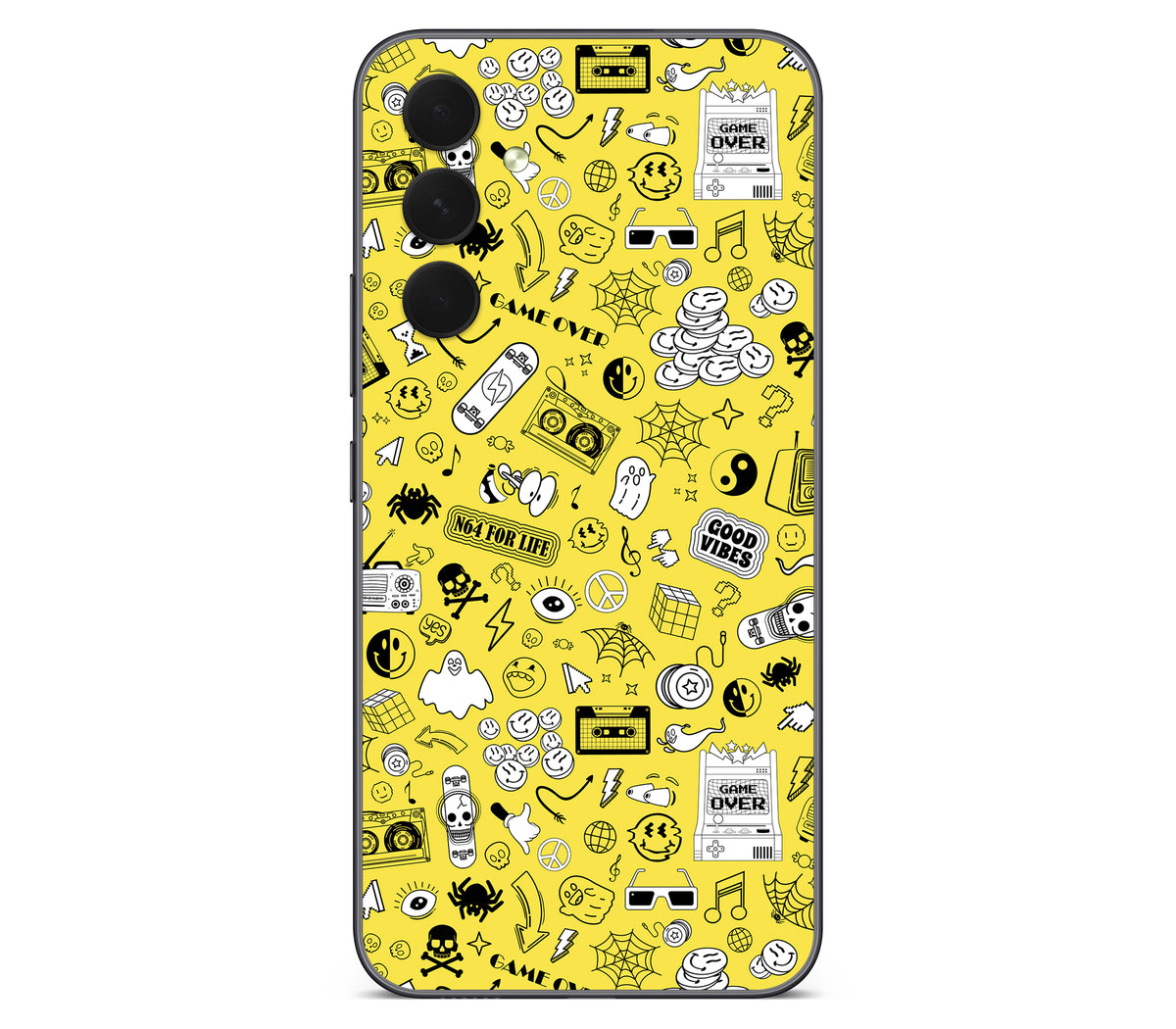 Galaxy A54 skin, 90’s Nostalgia, back skin