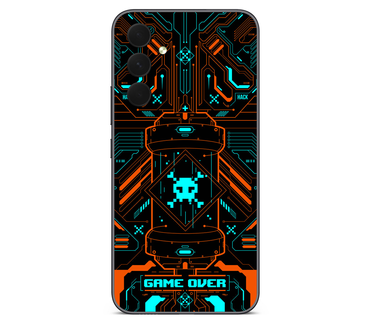 Galaxy A54 skin, Fatal Error, back skin