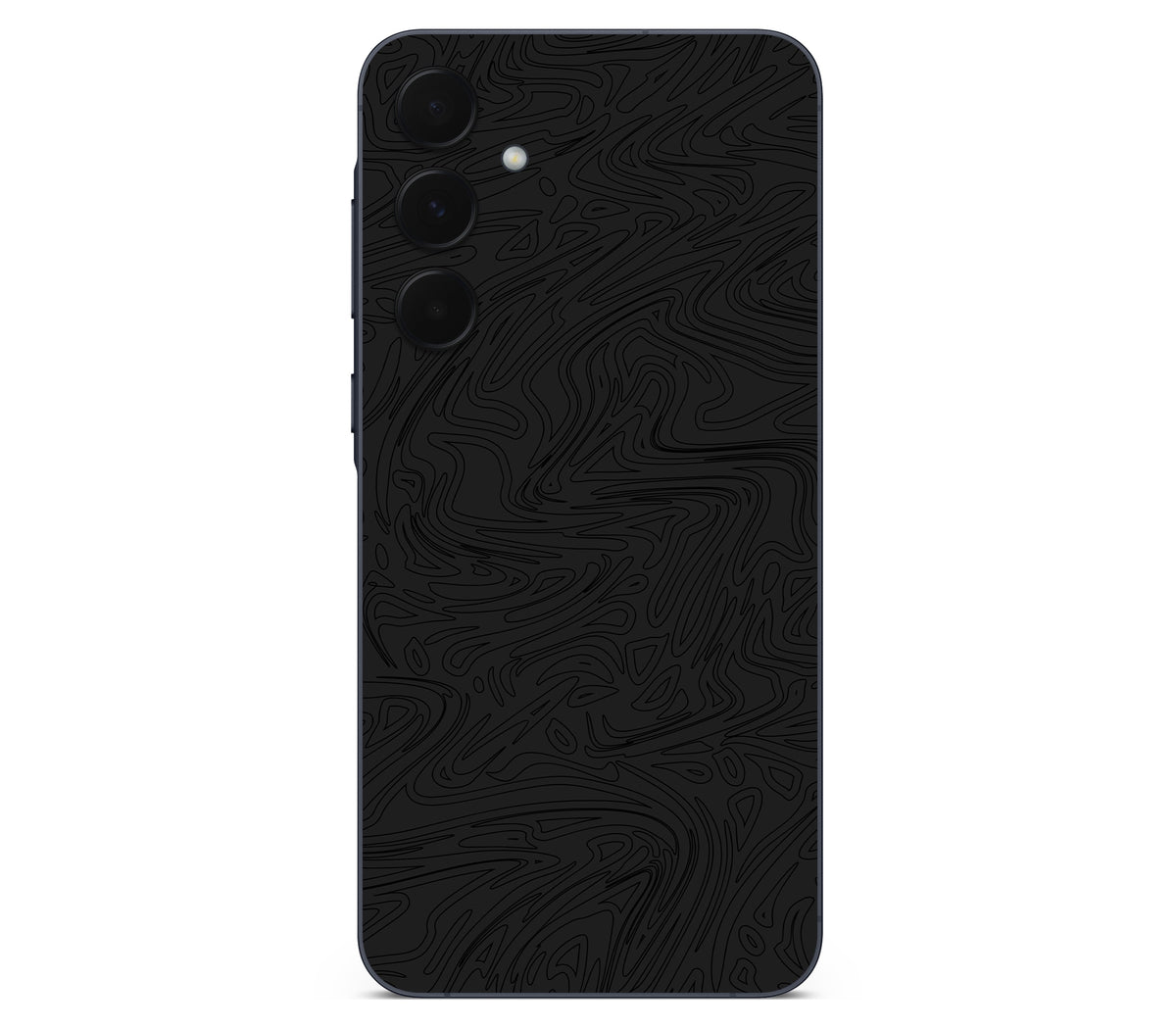 Galaxy A56 skin, Black Ice, back skin