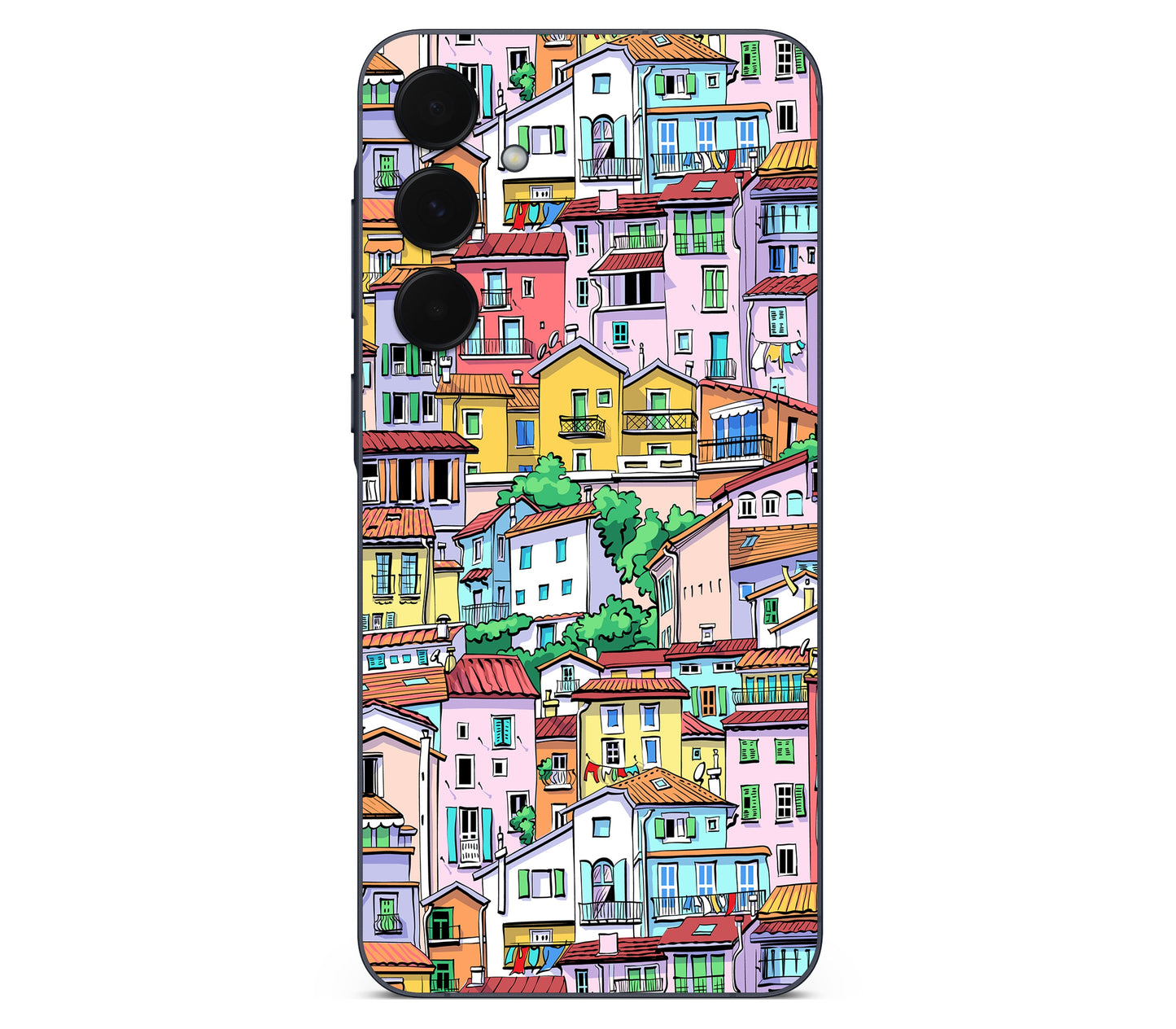 Galaxy A57 skin, Menton Mosaic, back skin