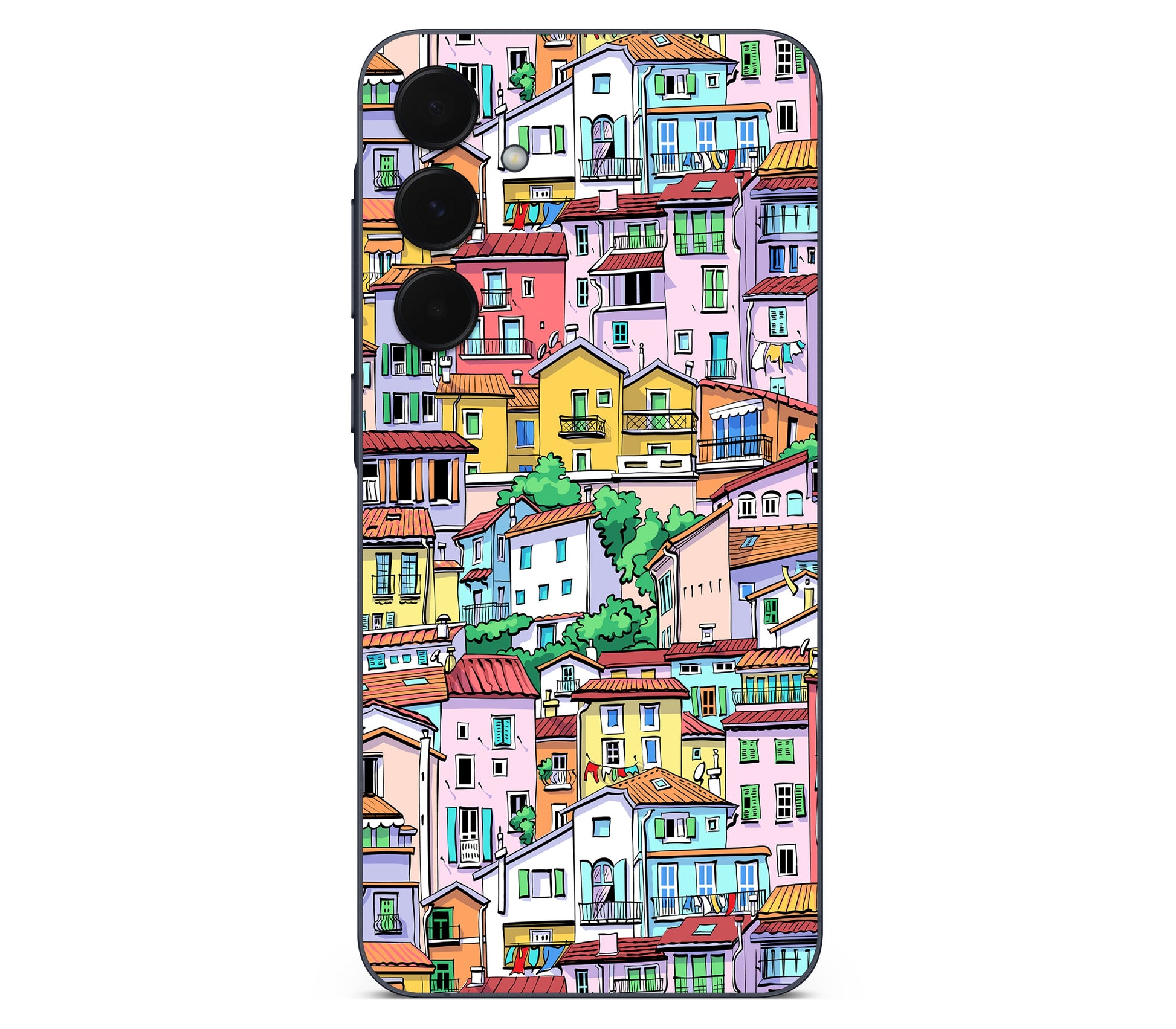 Galaxy A57 skin, Menton Mosaic, back skin