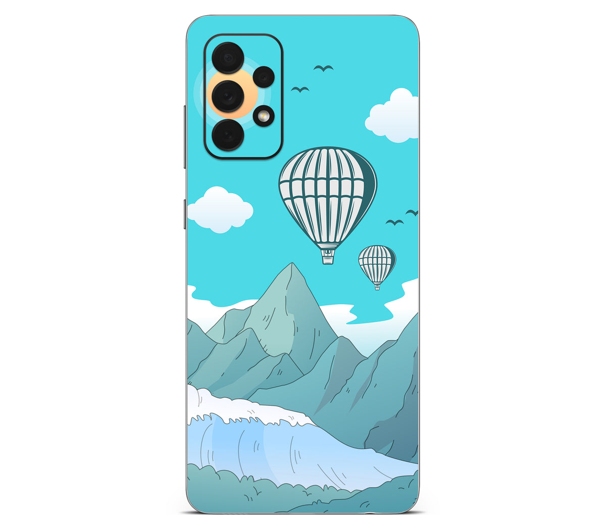 Galaxy A72 skin, Altitude Error, back skin