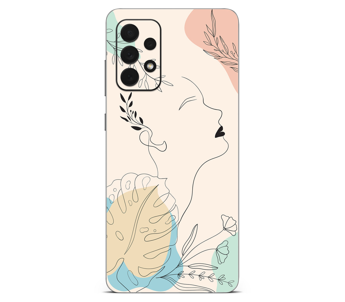 Galaxy A72 skin, Bliss, back skin