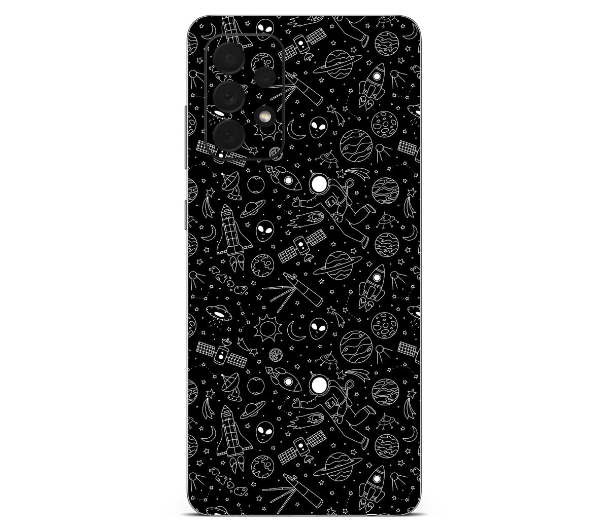 Galaxy A72 skin, Cygnus, back skin