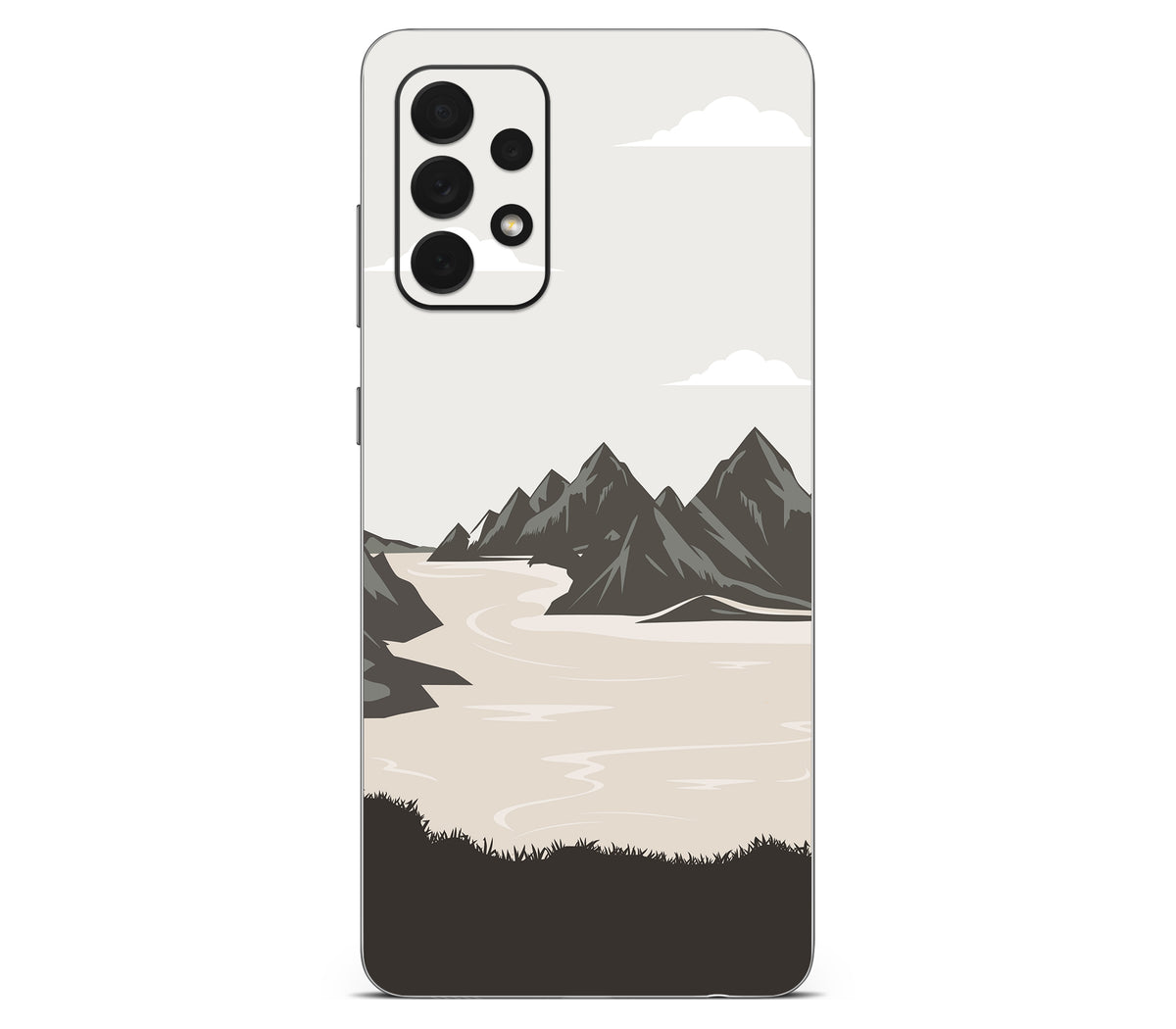 Galaxy A72 skin, Dope Valley, back skin