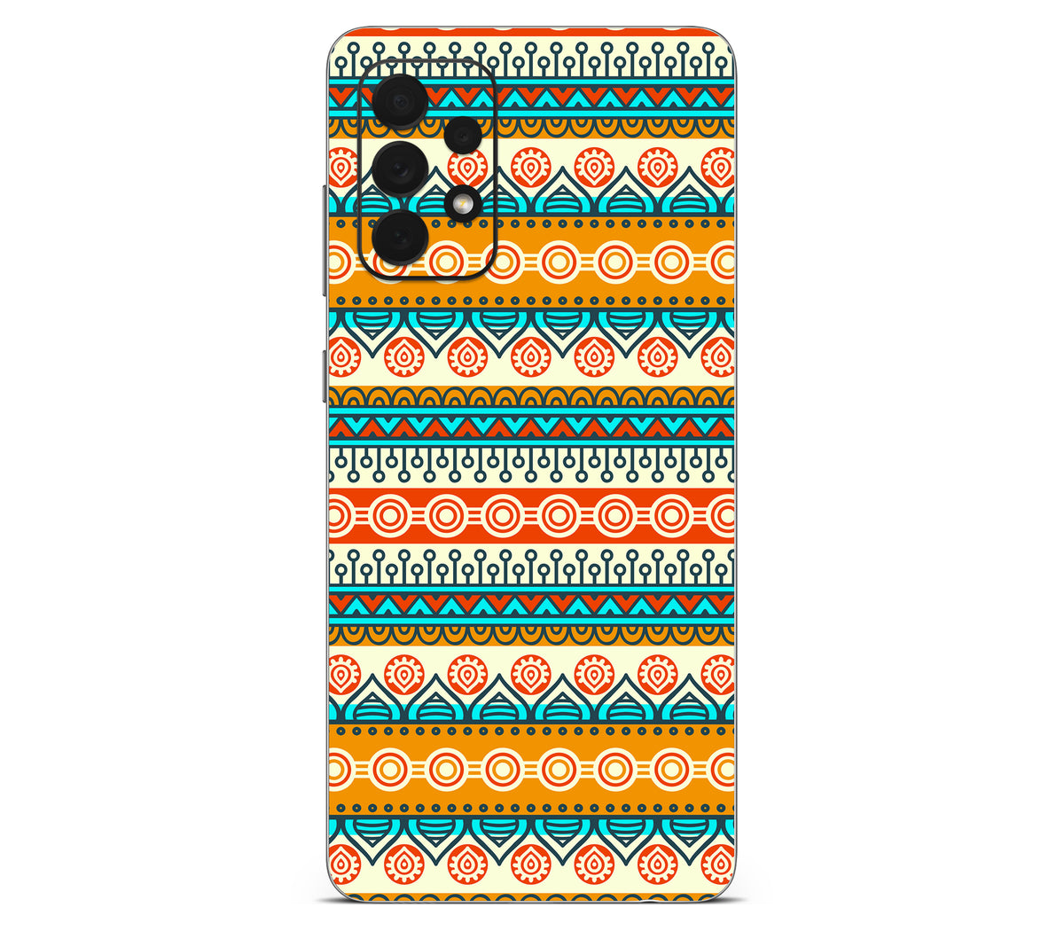 Galaxy A72 skin, Rangoli, back skin