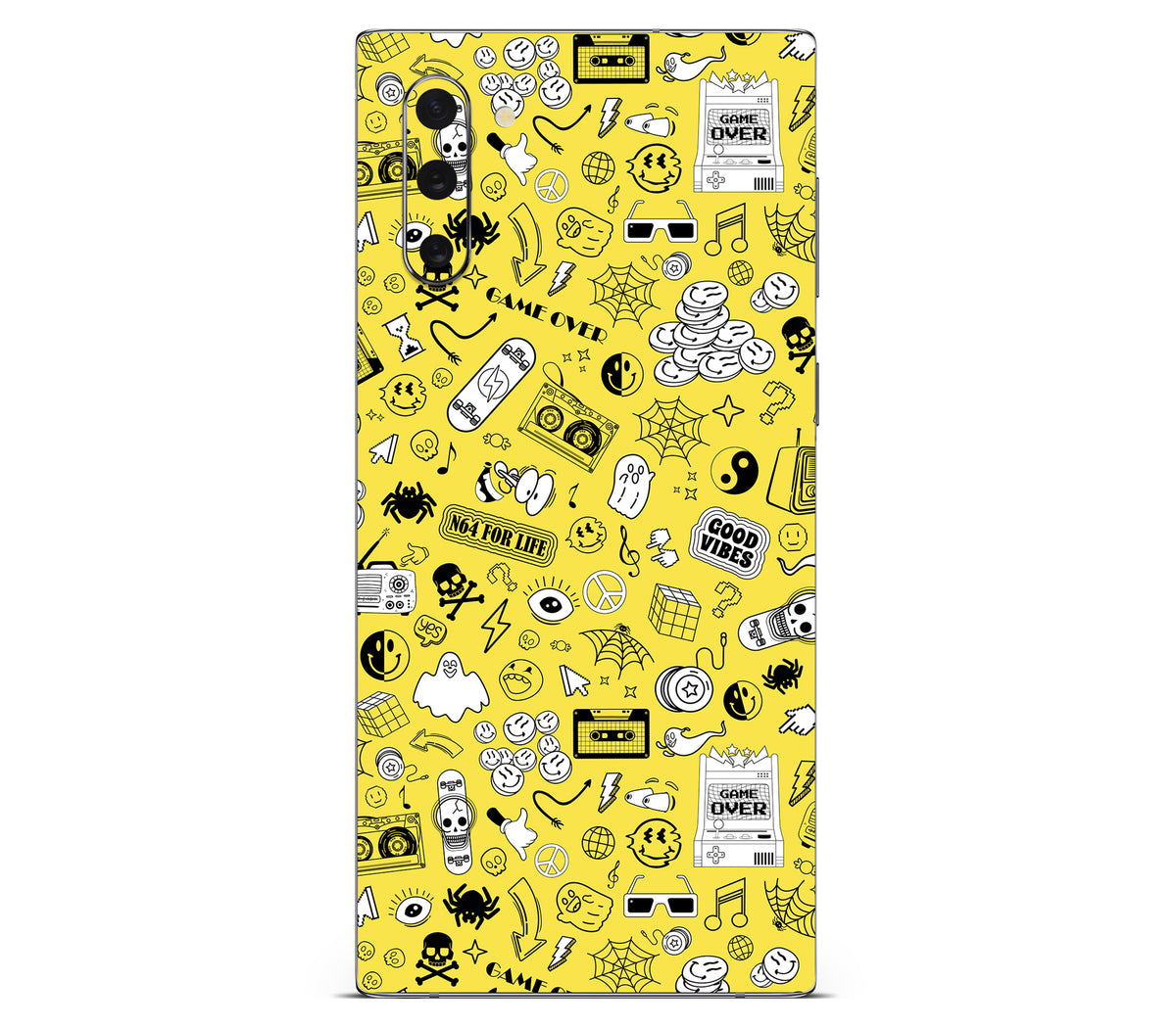 Galaxy Note 10 skin, 90’s Nostalgia, back skin