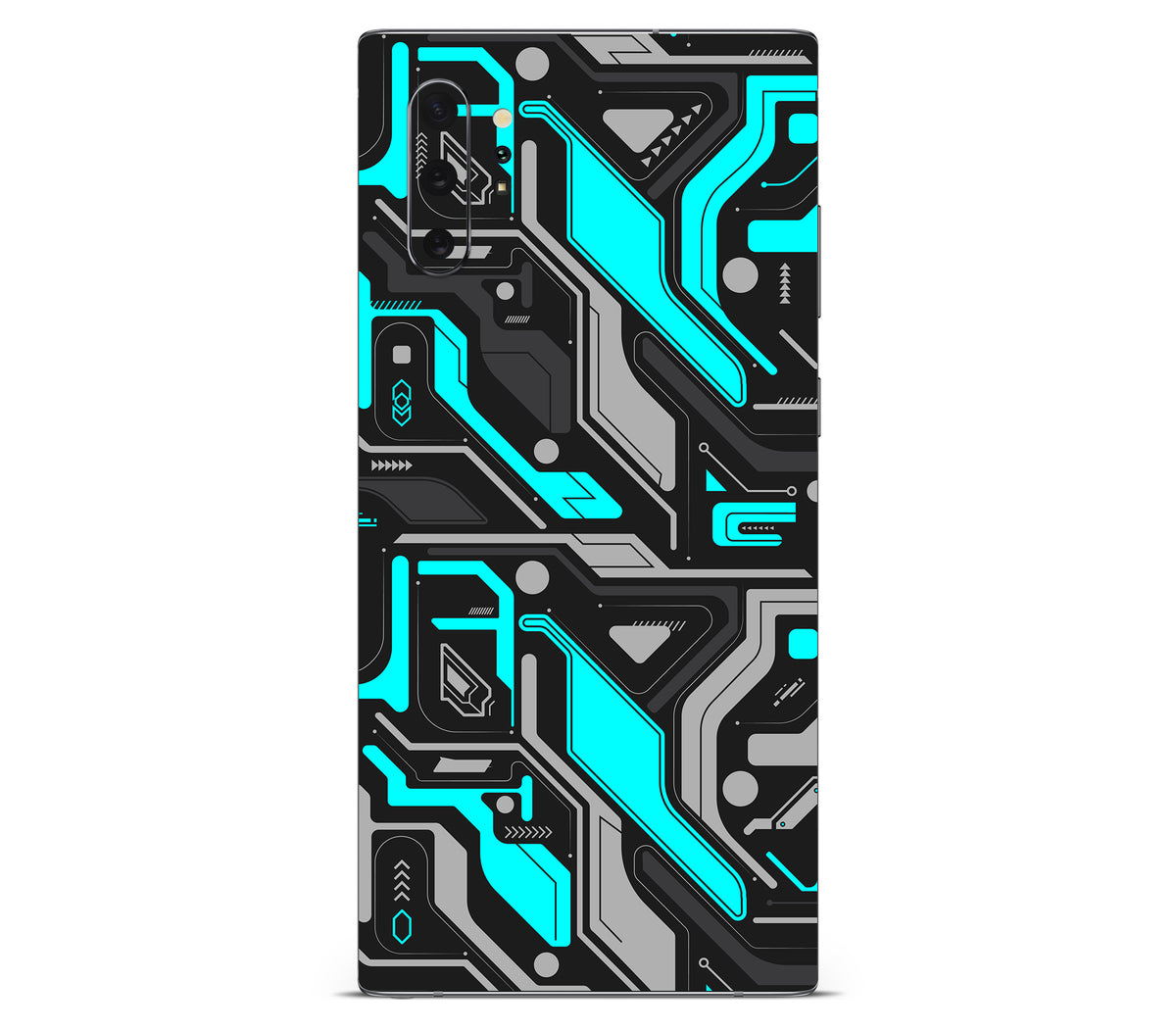 Galaxy Note 10 Plus skin, Code Rot (Glitch), back skin