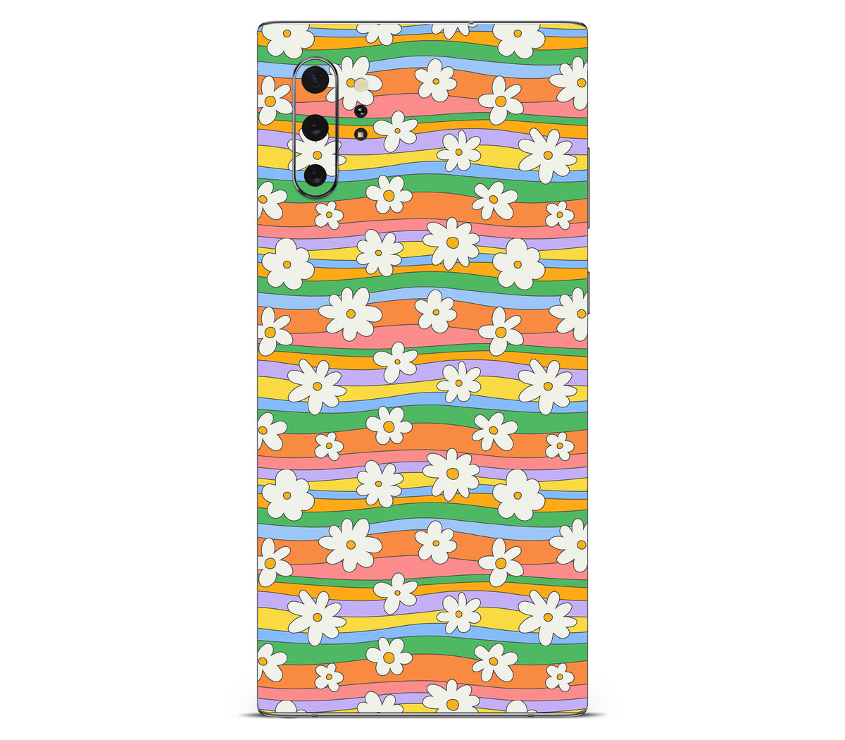 Galaxy Note 10 Plus skin, Daisy Drift, back skin