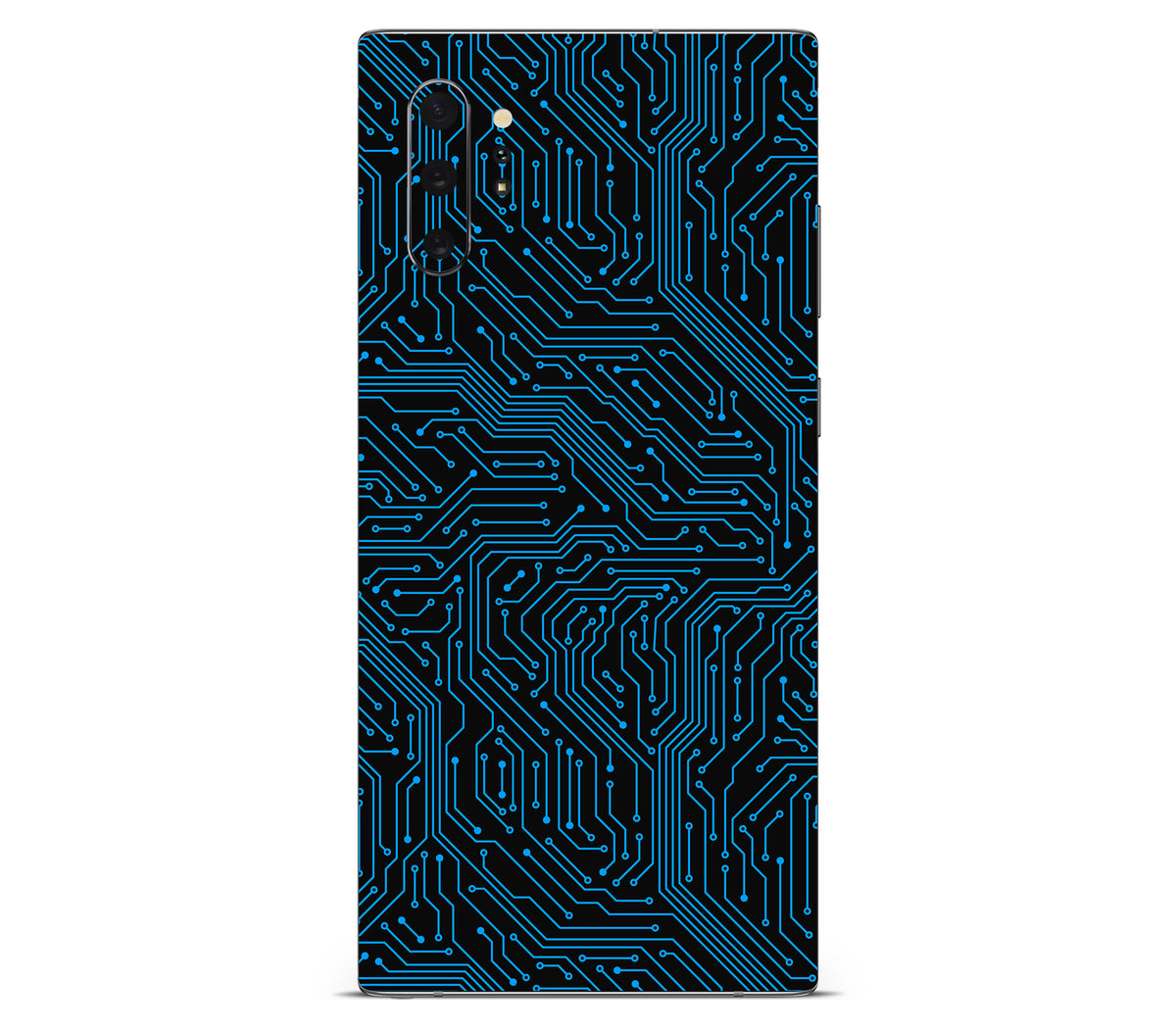 Galaxy Note 10 Plus skin, Eternal Blue, back skin