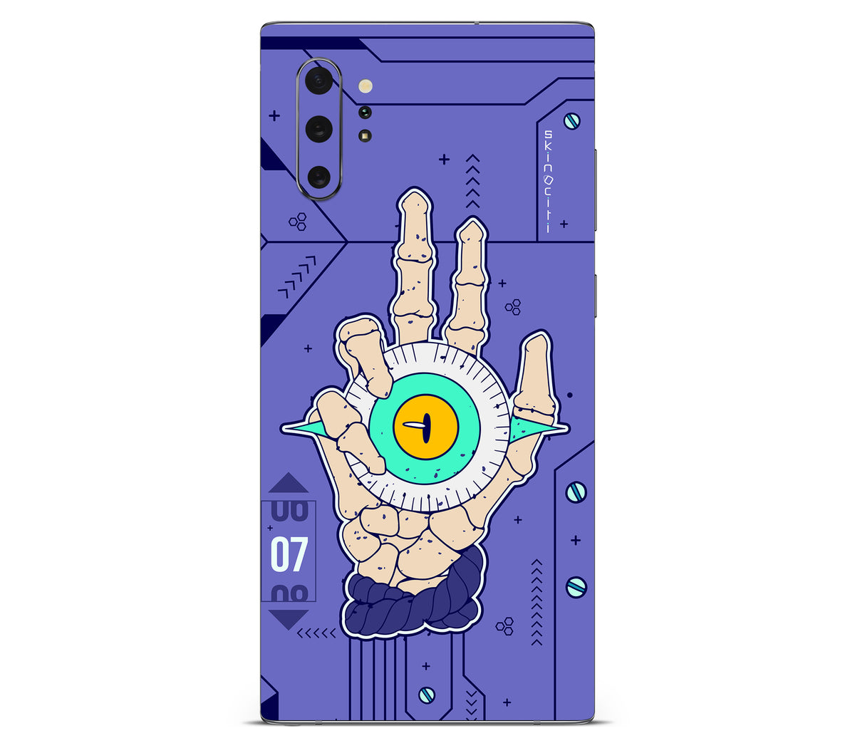 Galaxy Note 10 Plus skin, Hypnotic, back skin