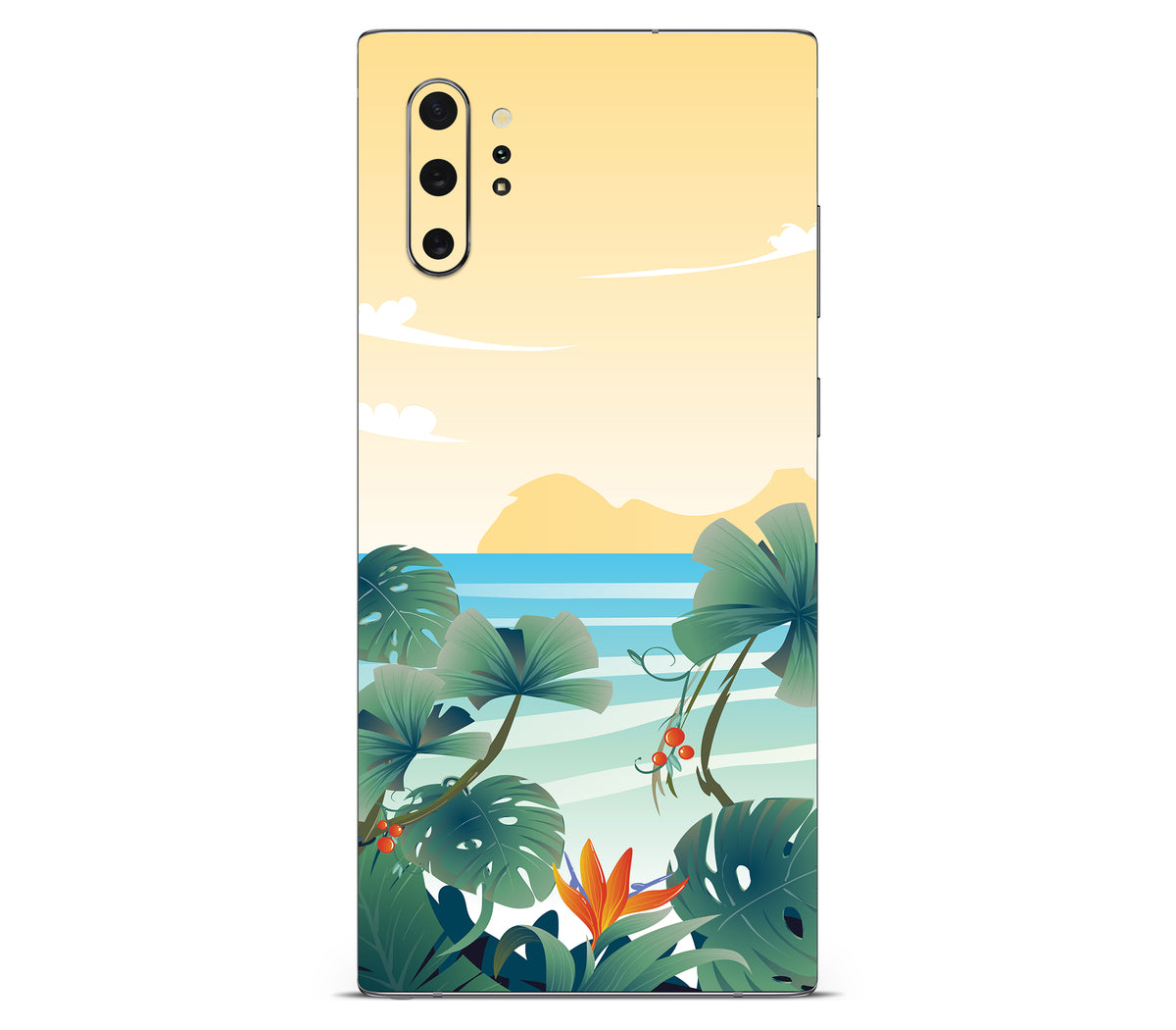 Galaxy Note 10 Plus skin, Sizzle Bay, back skin