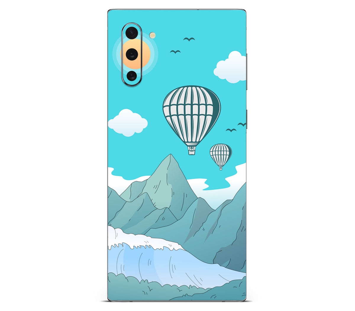 Galaxy Note 10 skin, Altitude Error, back skin