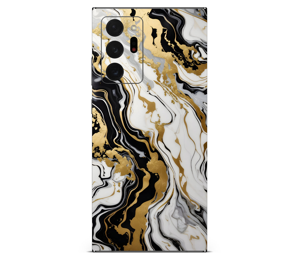 Galaxy Note 20 Ultra skin, Gold Flare, back skin