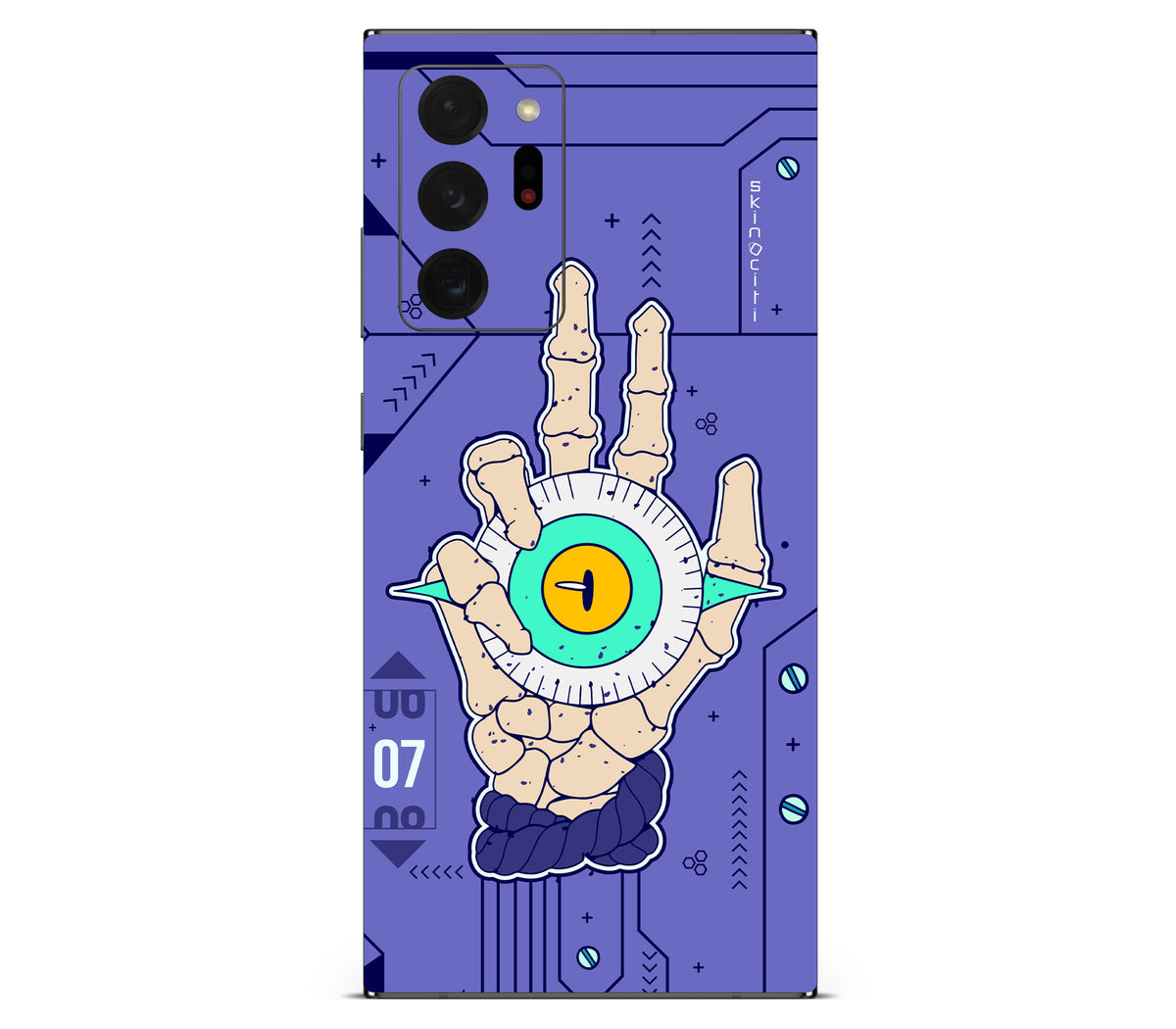 Galaxy Note 20 Ultra skin, Hypnotic, back skin