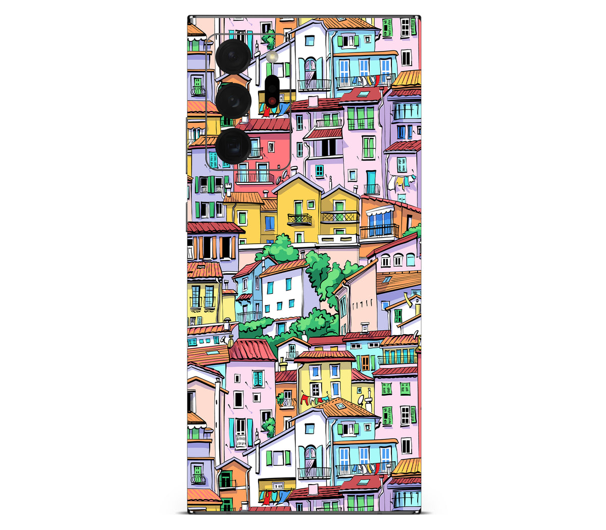 Galaxy Note 20 Ultra skin, Menton Mosaic, back skin