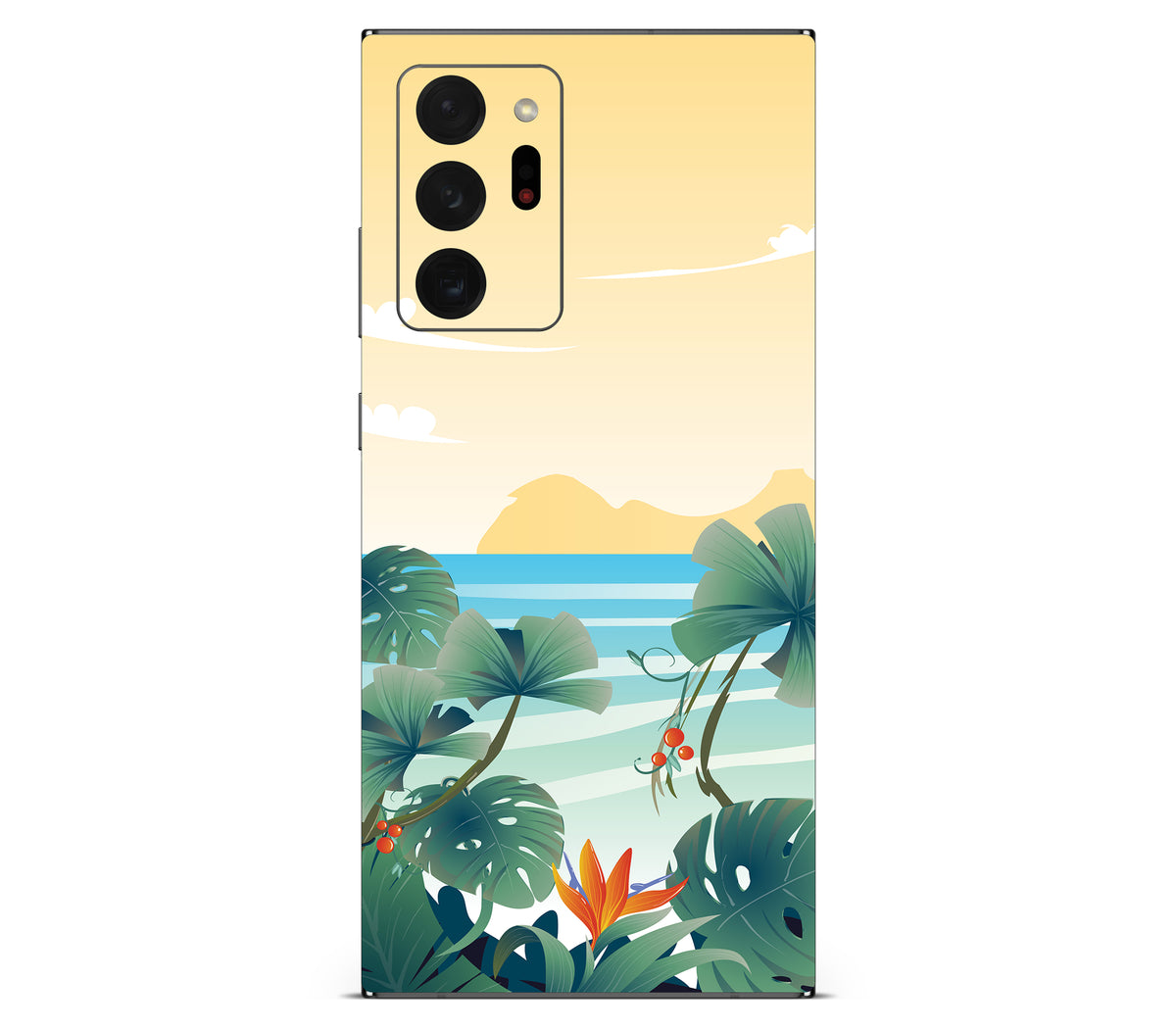 Galaxy Note 20 Ultra skin, Sizzle Bay, back skin