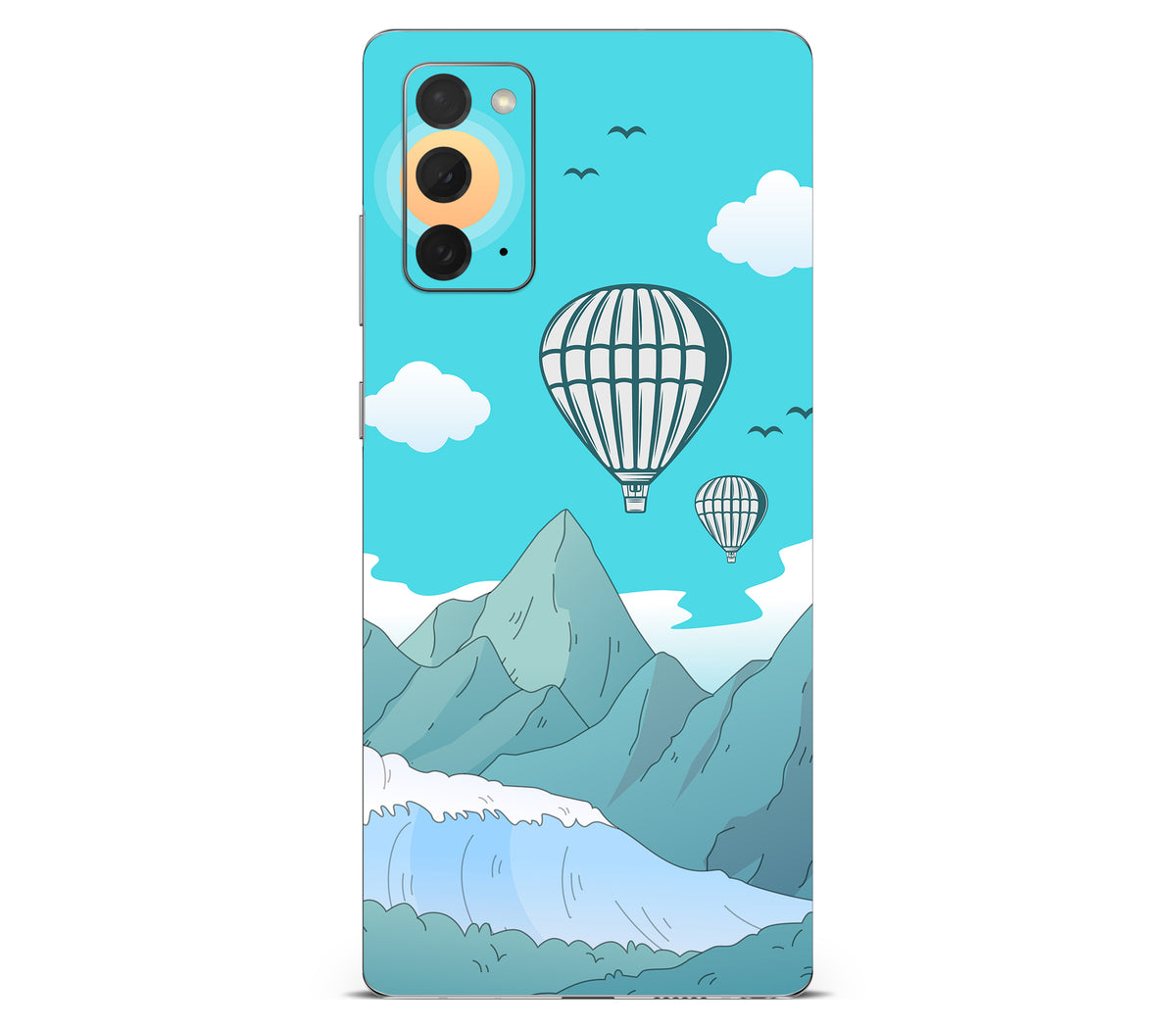Galaxy Note 20 skin, Altitude Error, back skin
