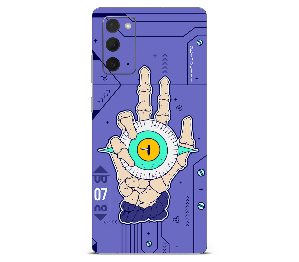 Galaxy Note 20 skin, Hypnotic, back skin