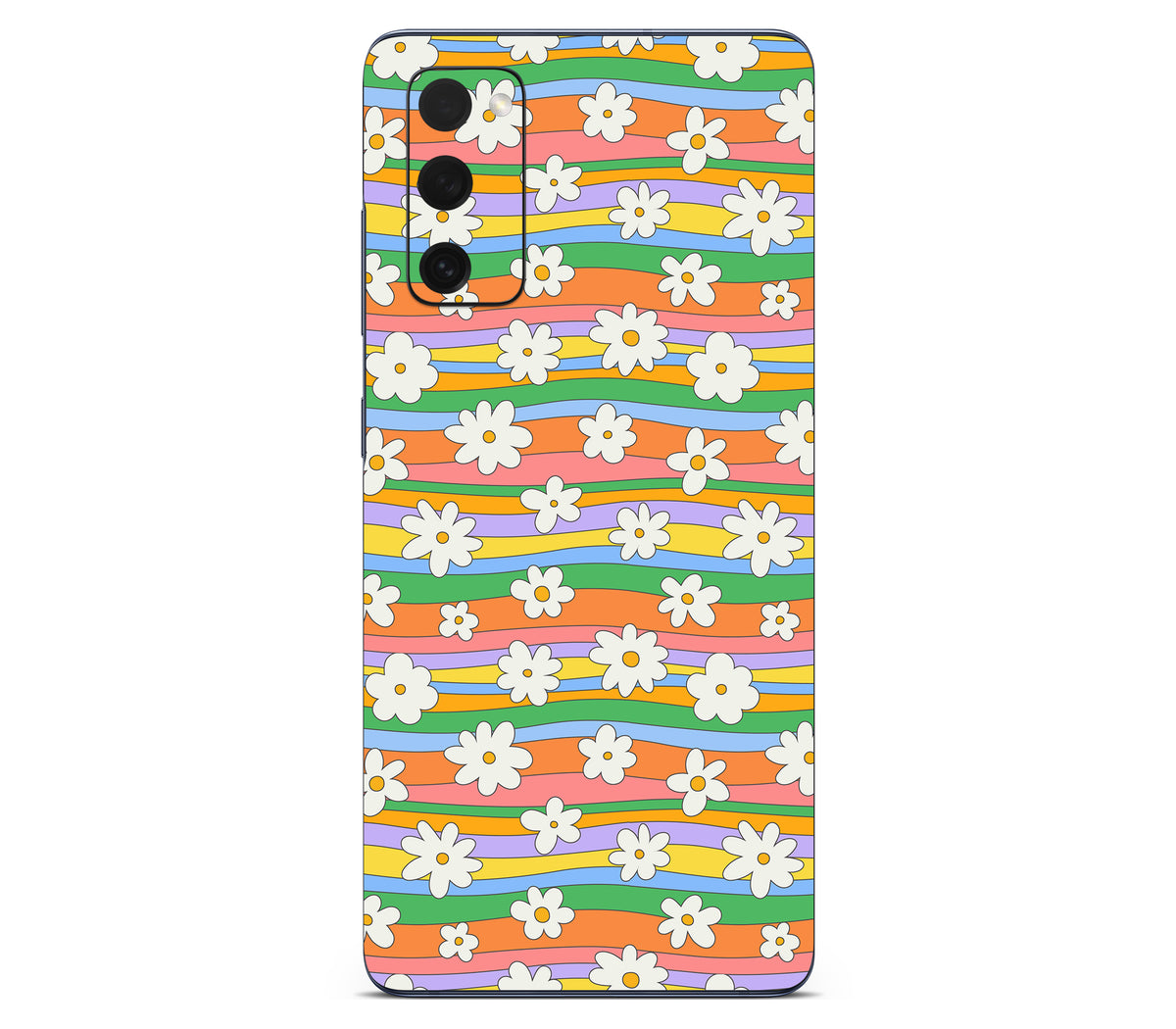 Galaxy S20 FE skin, Daisy Drift, back skin