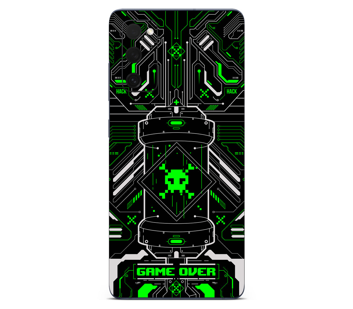Galaxy S20 FE skin, Fatal Error (Acid), back skin