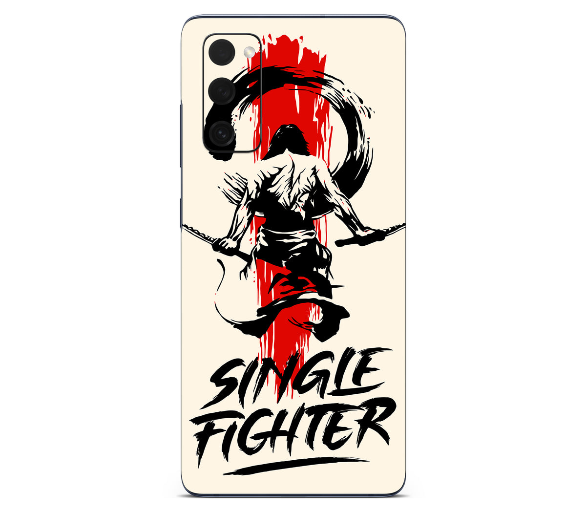 Galaxy S20 FE skin, Samurai, back skin