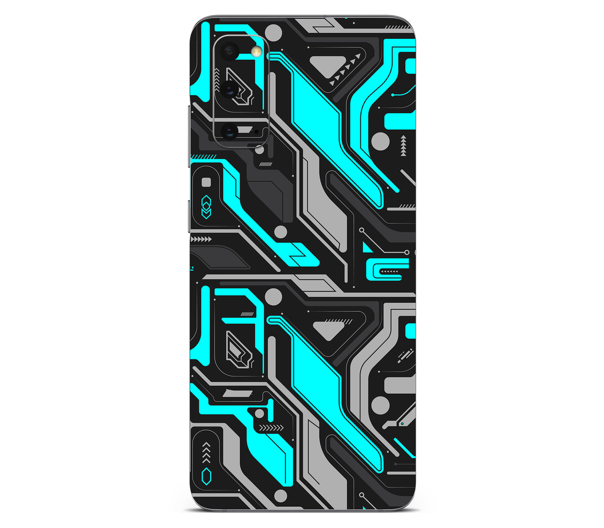 Galaxy S20 skin, Code Rot (Glitch), back skin