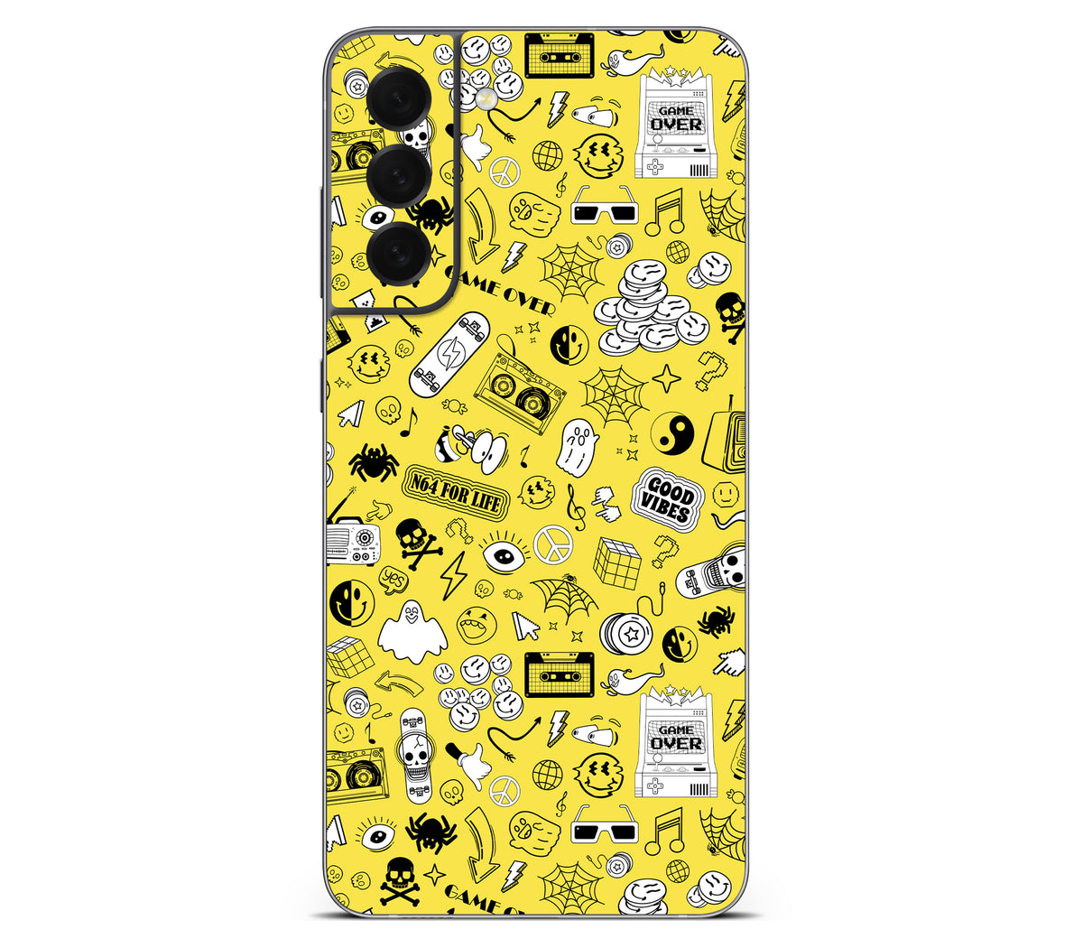 Galaxy S21 FE skin, 90’s Nostalgia, back skin
