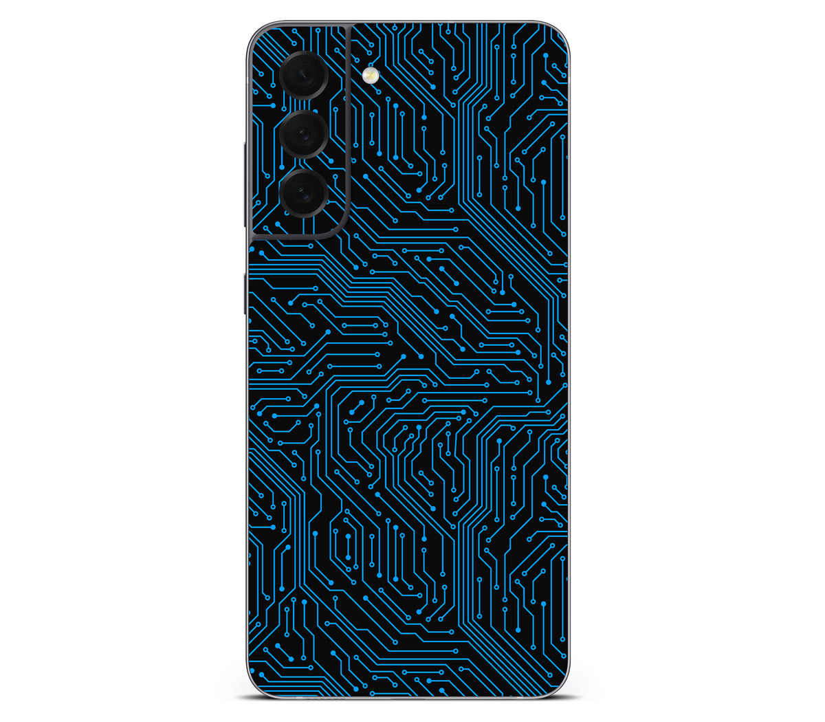 Galaxy S21 FE skin, Eternal Blue, back skin