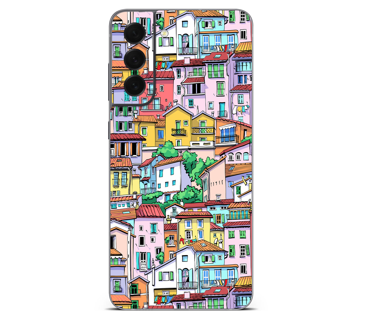 Galaxy S21 FE skin, Menton Mosaic, back skin