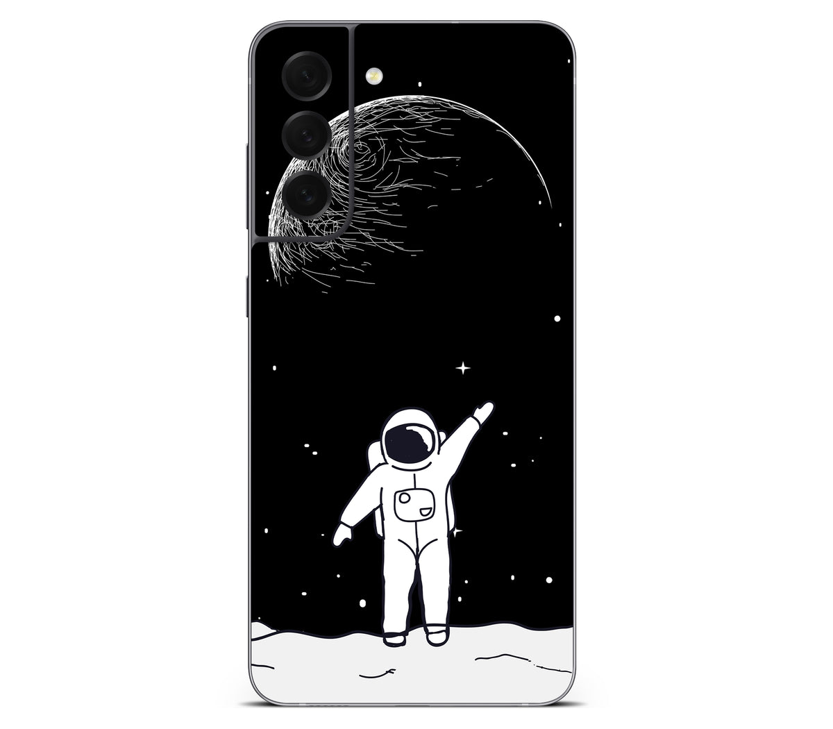 Galaxy S21 FE skin, Moonwave, back skin