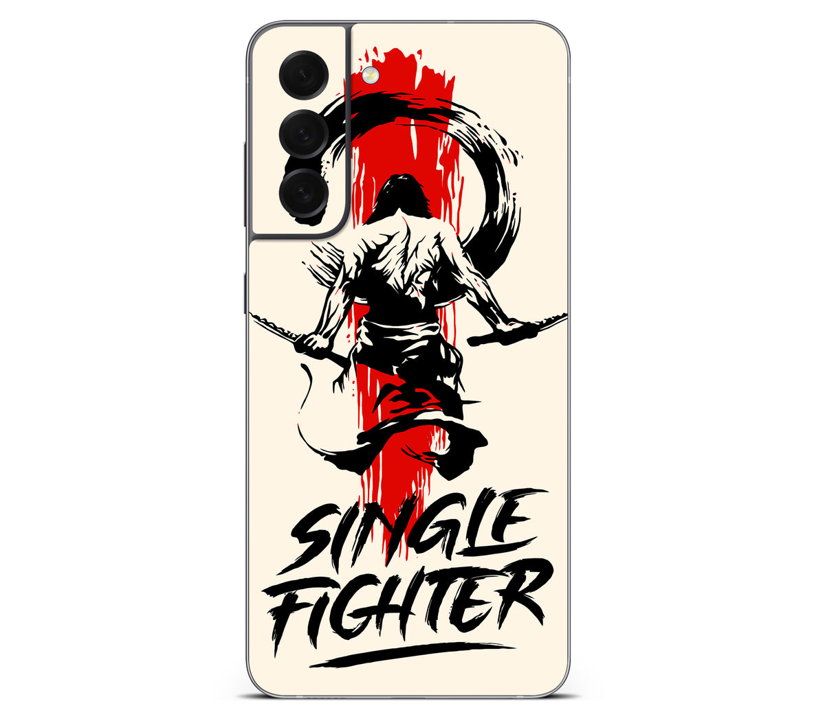 Galaxy S21 FE skin, Samurai, back skin