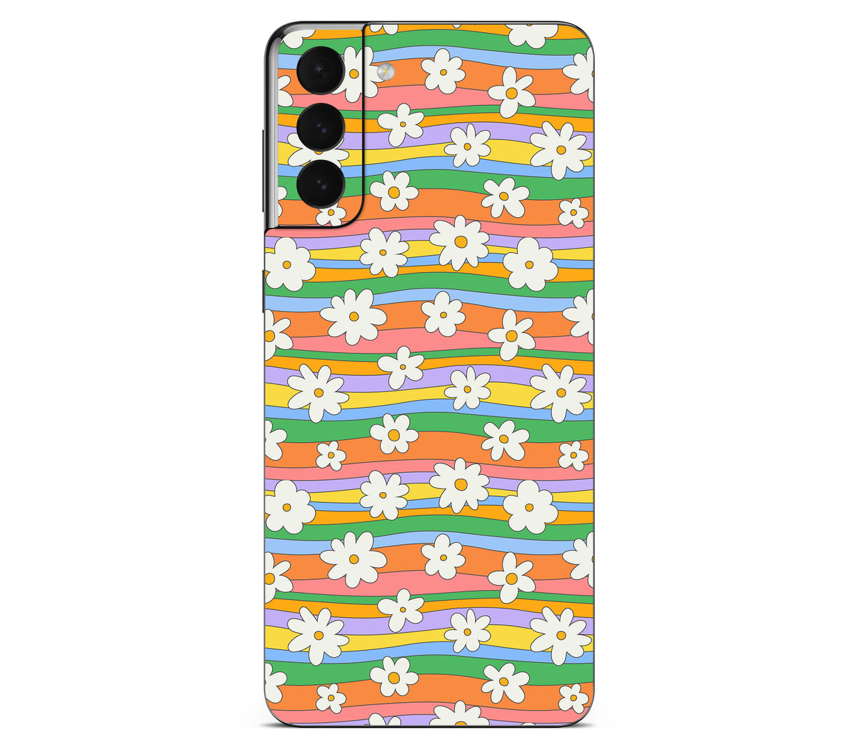 Galaxy S21 Plus skin, Daisy Drift, back skin