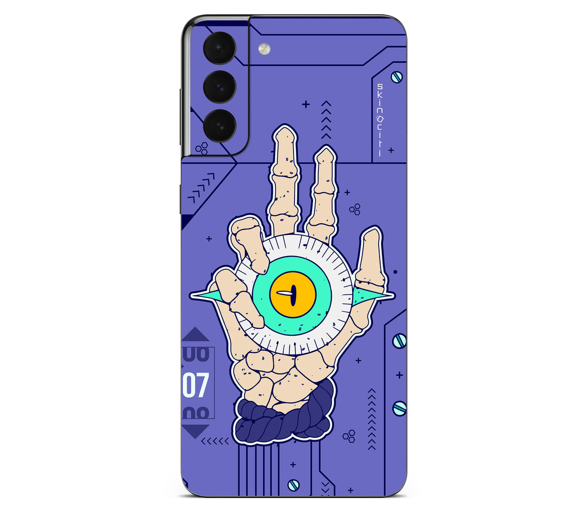 Galaxy S21 Plus skin, Hypnotic, back skin