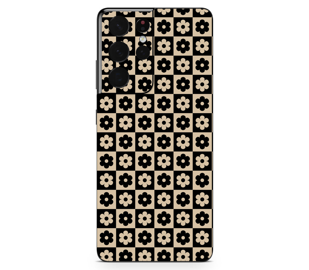 Samsung Galaxy S21 Ultra Floral Grid
