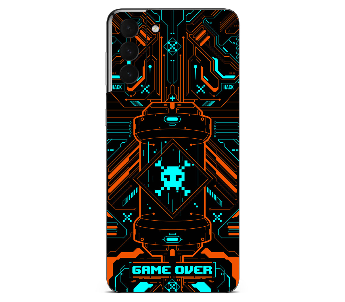 Galaxy S21 skin, Fatal Error, back skin