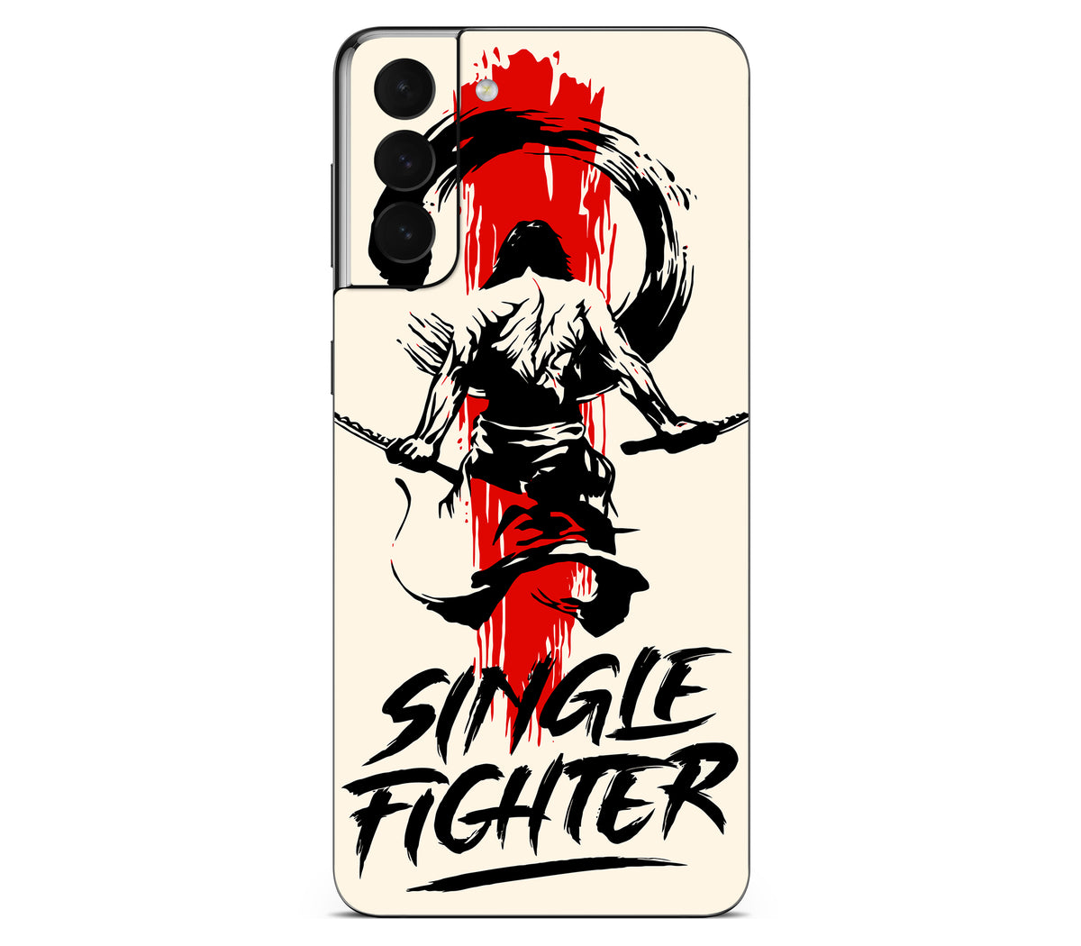 Galaxy S21 skin, Samurai, back skin