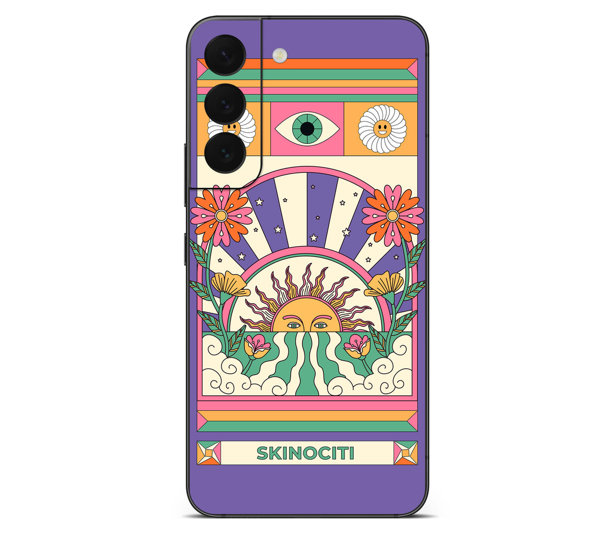 Galaxy S22 Plus skin, Acidic Glare, back skin