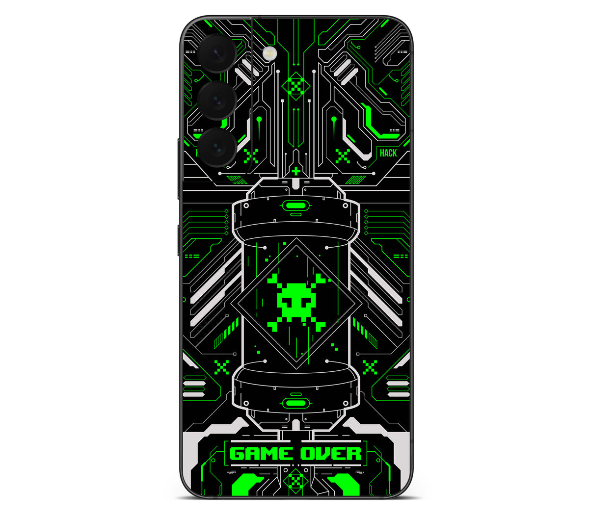 Galaxy S22 Plus skin, Fatal Error (Acid), back skin