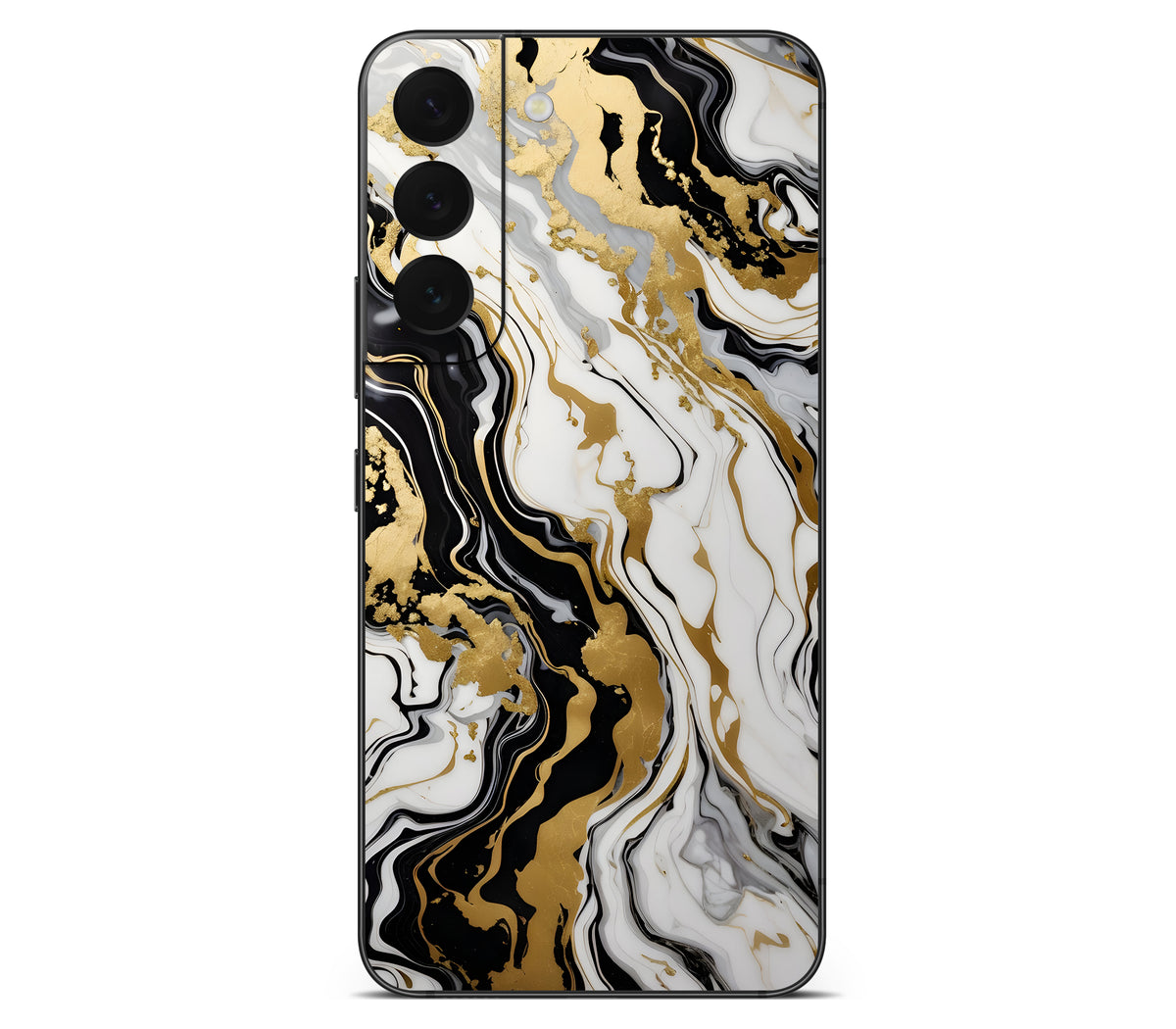 Galaxy S22 Plus skin, Gold Flare, back skin