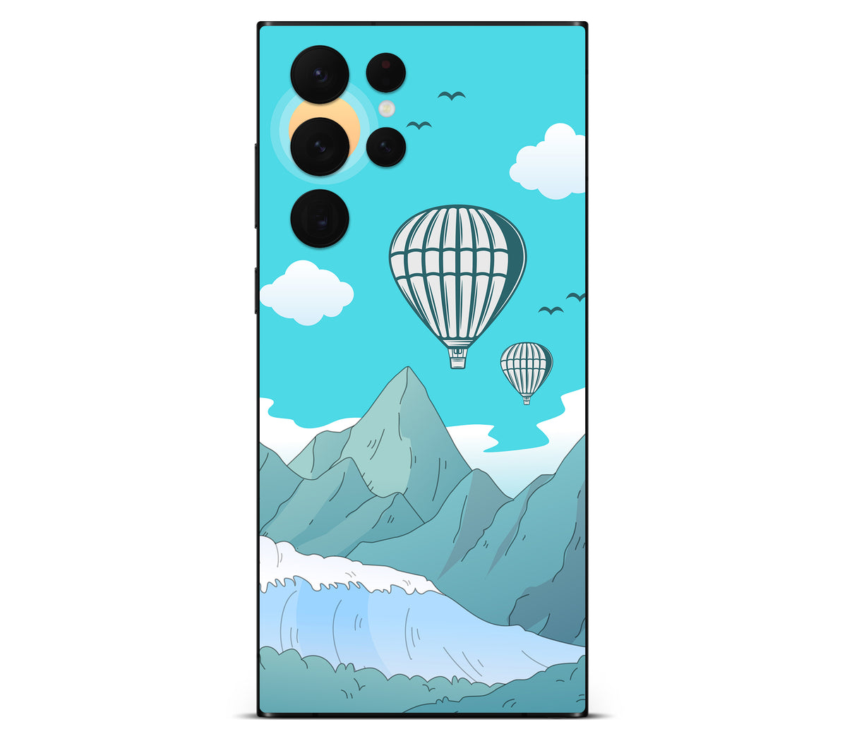 Galaxy S22 Ultra skin, Altitude Error, back skin