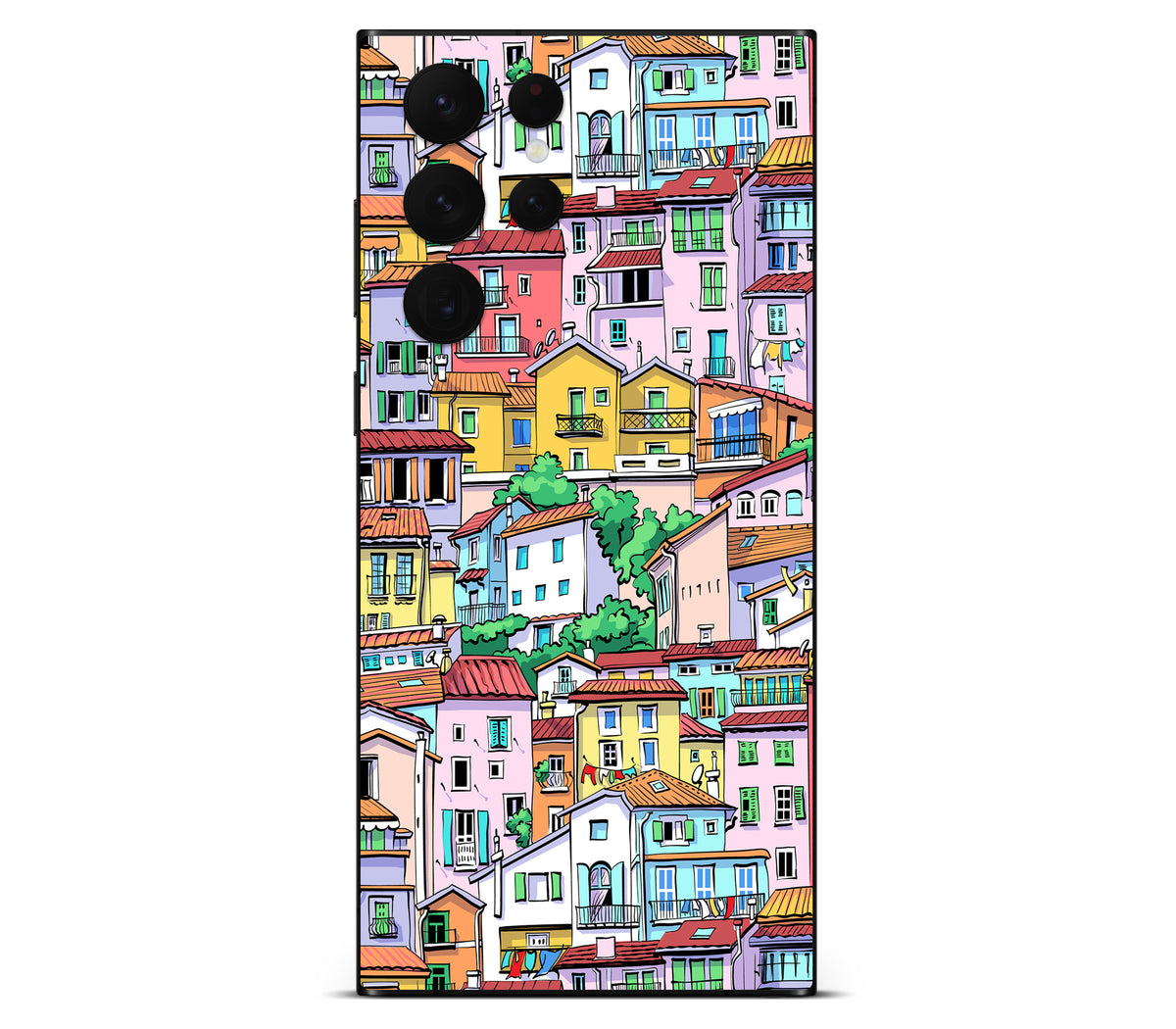 Galaxy S22 Ultra skin, Menton Mosaic, back skin